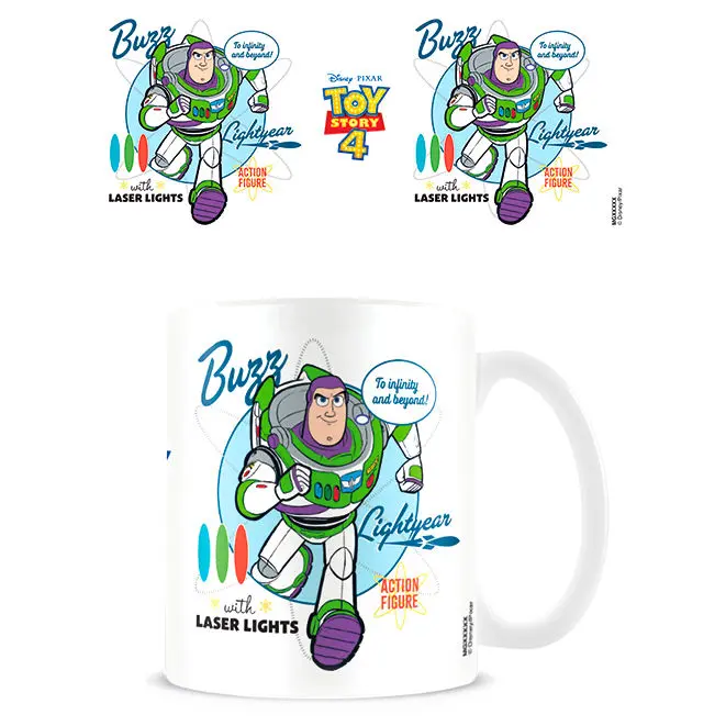 Disney Pixar Toy Story 4 Buzz Lightyear To Infinity and Beyond mug product photo