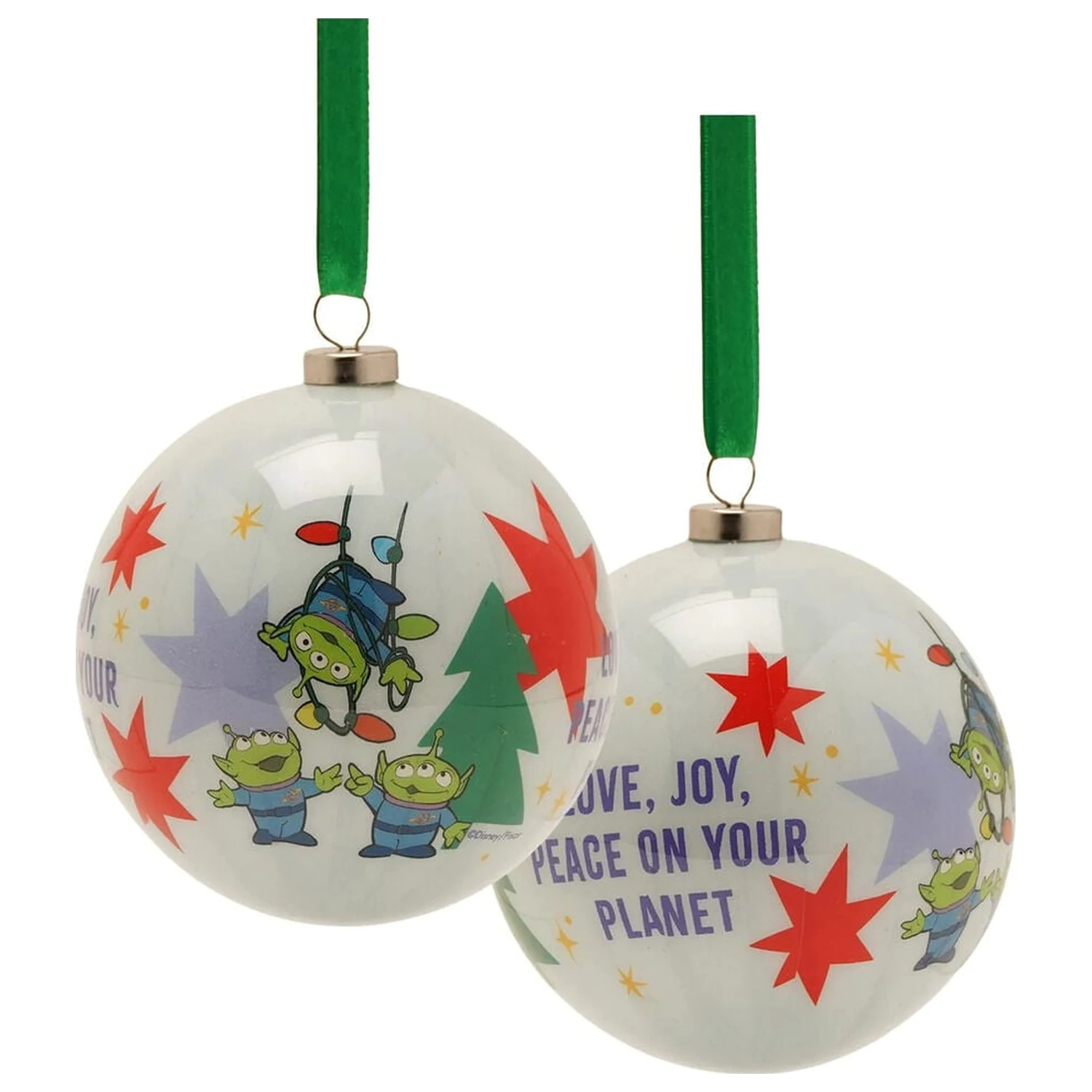 Disney Pixar Toy Story Set of 4 Christmas baubles product photo