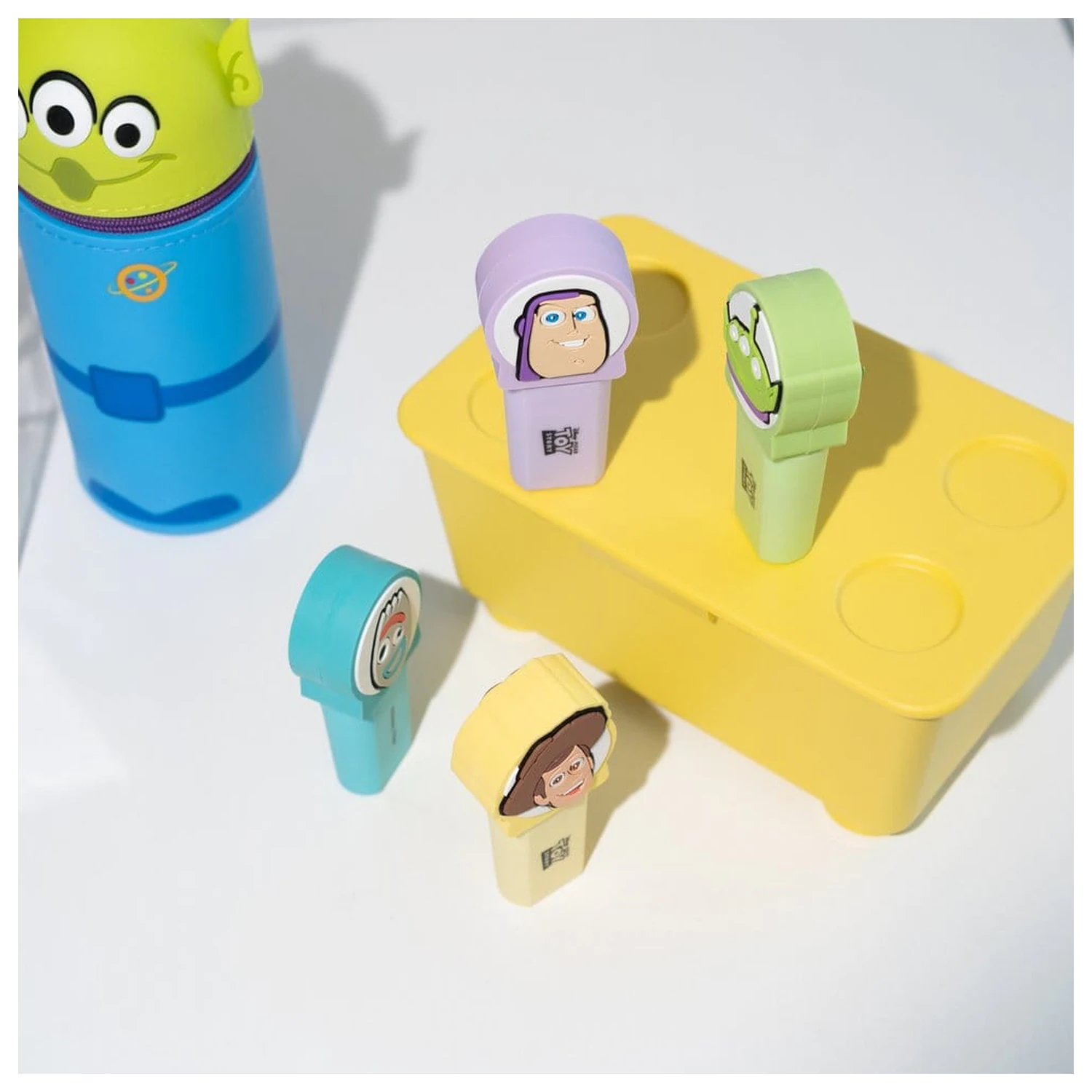 Disney Pixar Toy Story set of 4 highlighters with topper product photo