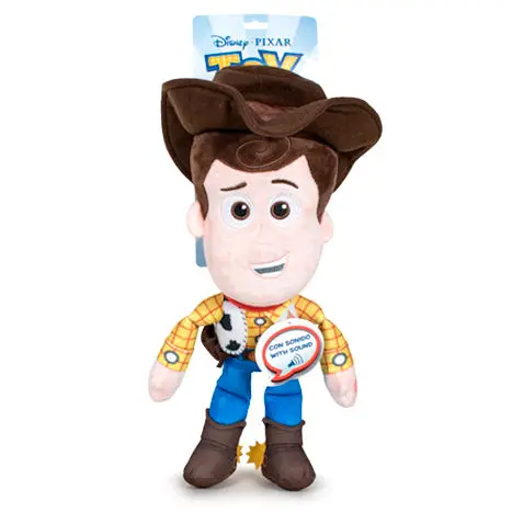 Disney Pixar Toy Story 4 Woody plush toy 30cm with english sound product photo