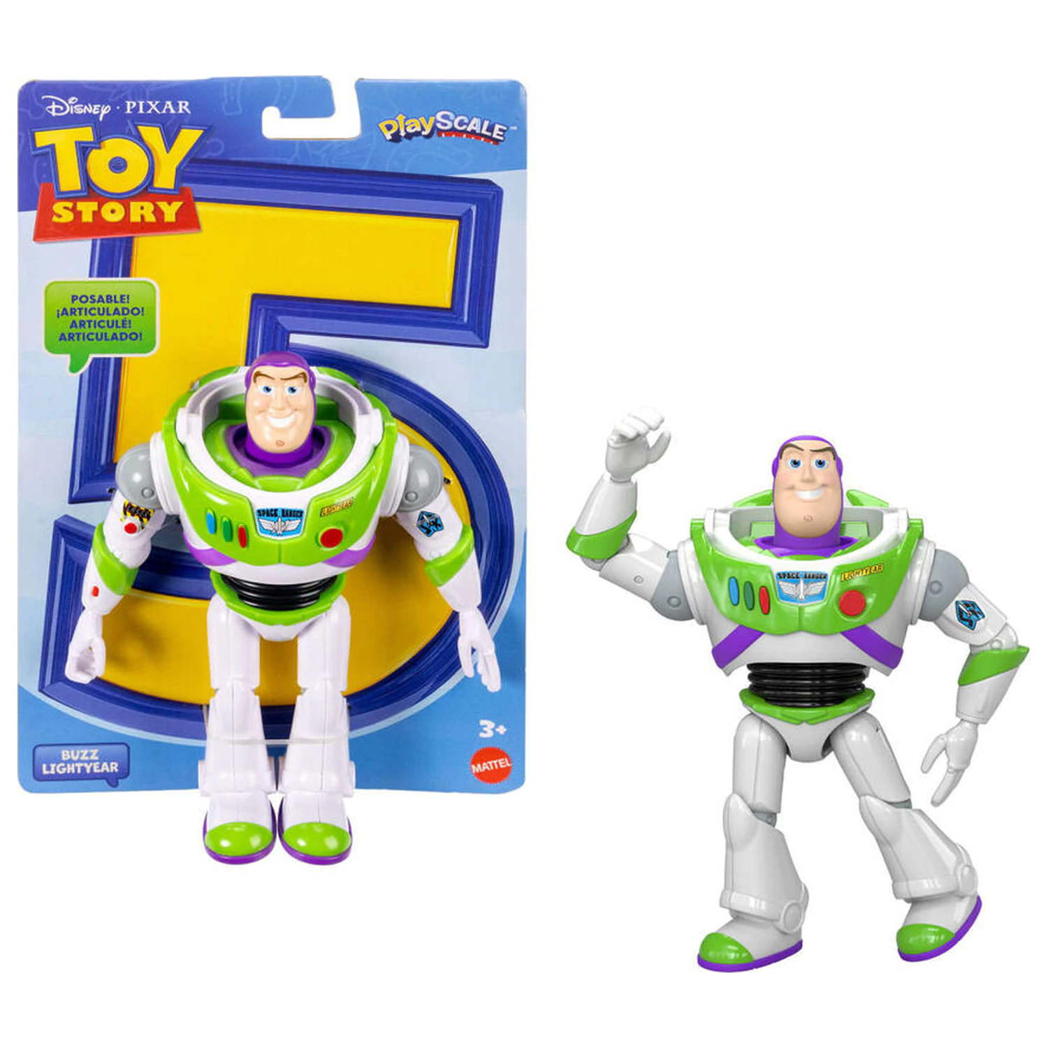 Disney Pixar Toy Story 5 Buzz Lightyear figure 18cm product photo