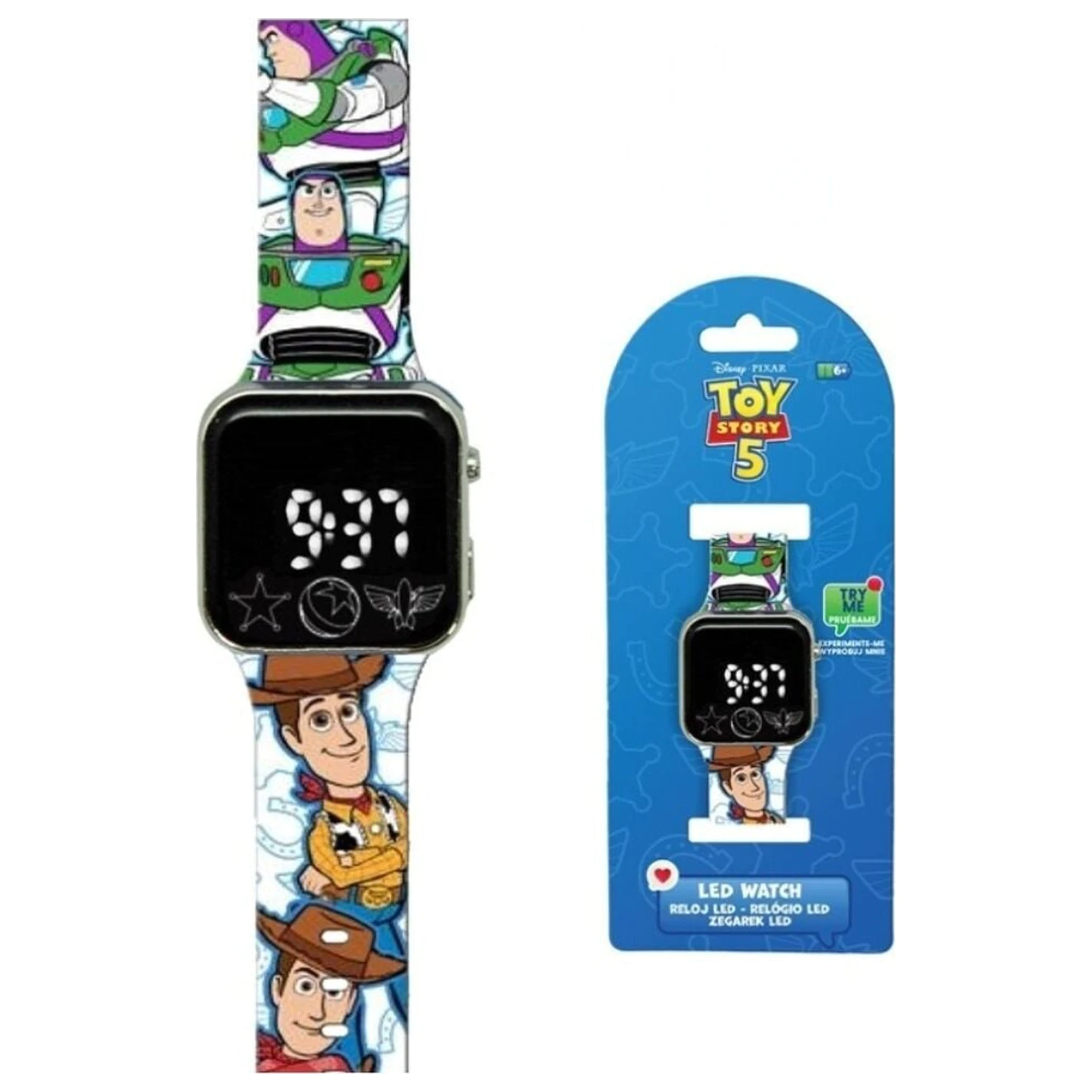 Disney Pixar Toy Story 5 led watch product photo