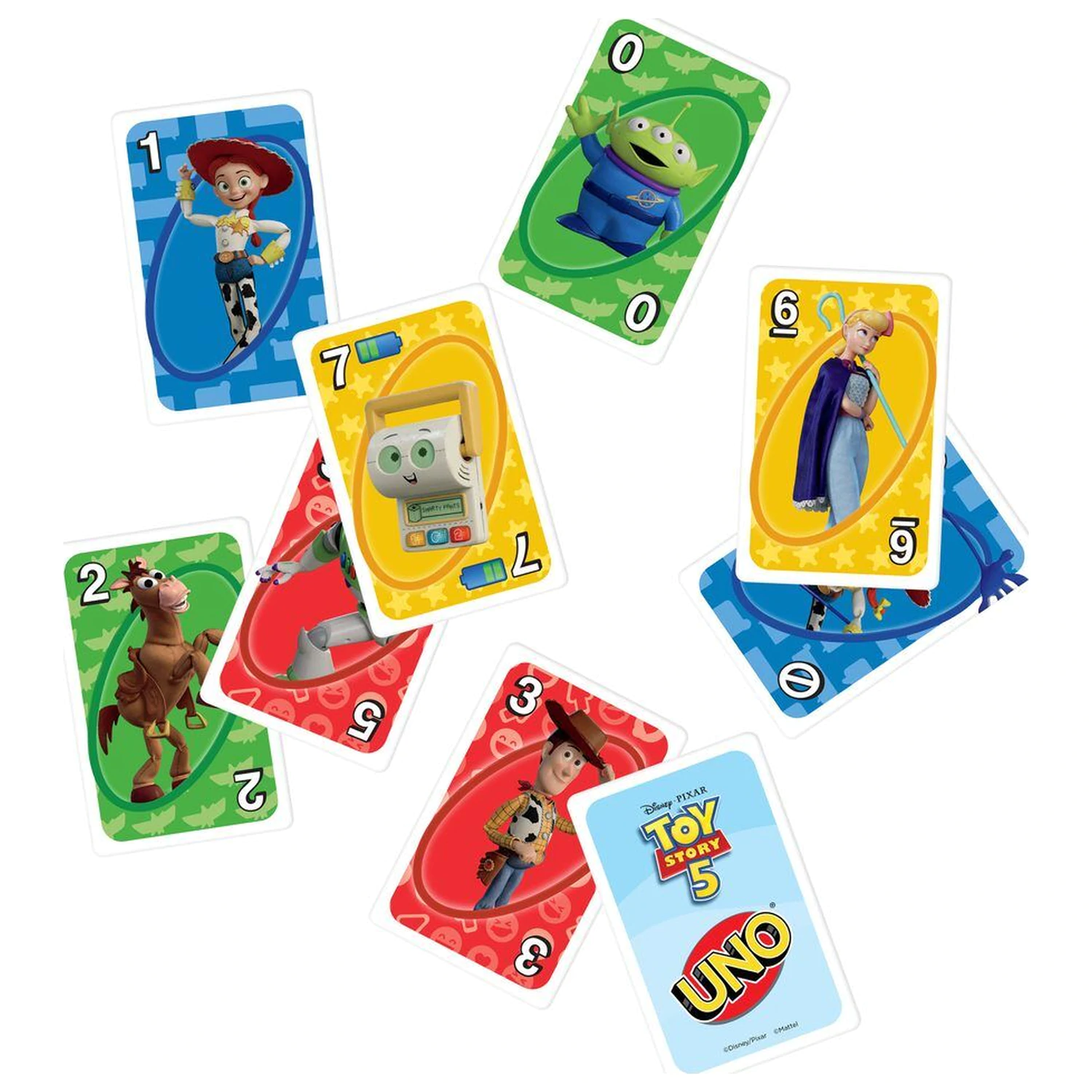 Disney Pixar Toy Story 5 UNO card game product photo