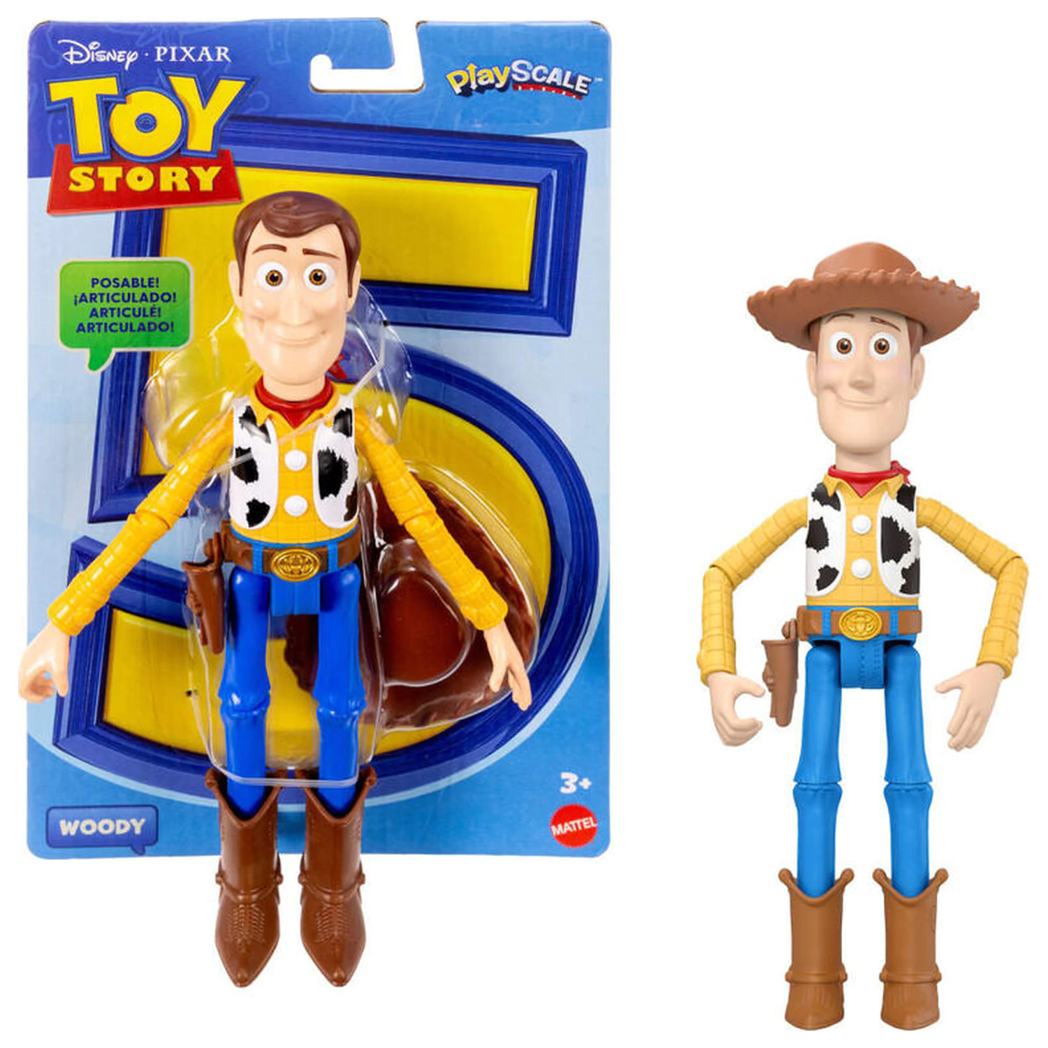 Disney Pixar Toy Story 5 Woody figure 18cm product photo