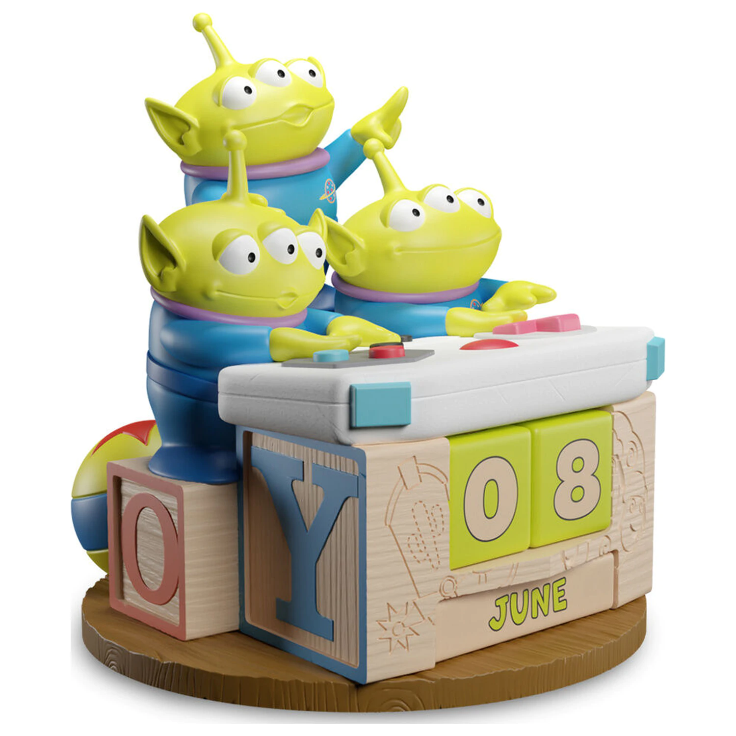 Disney Pixar Toy Story Alien 3D perpetual calendar product photo