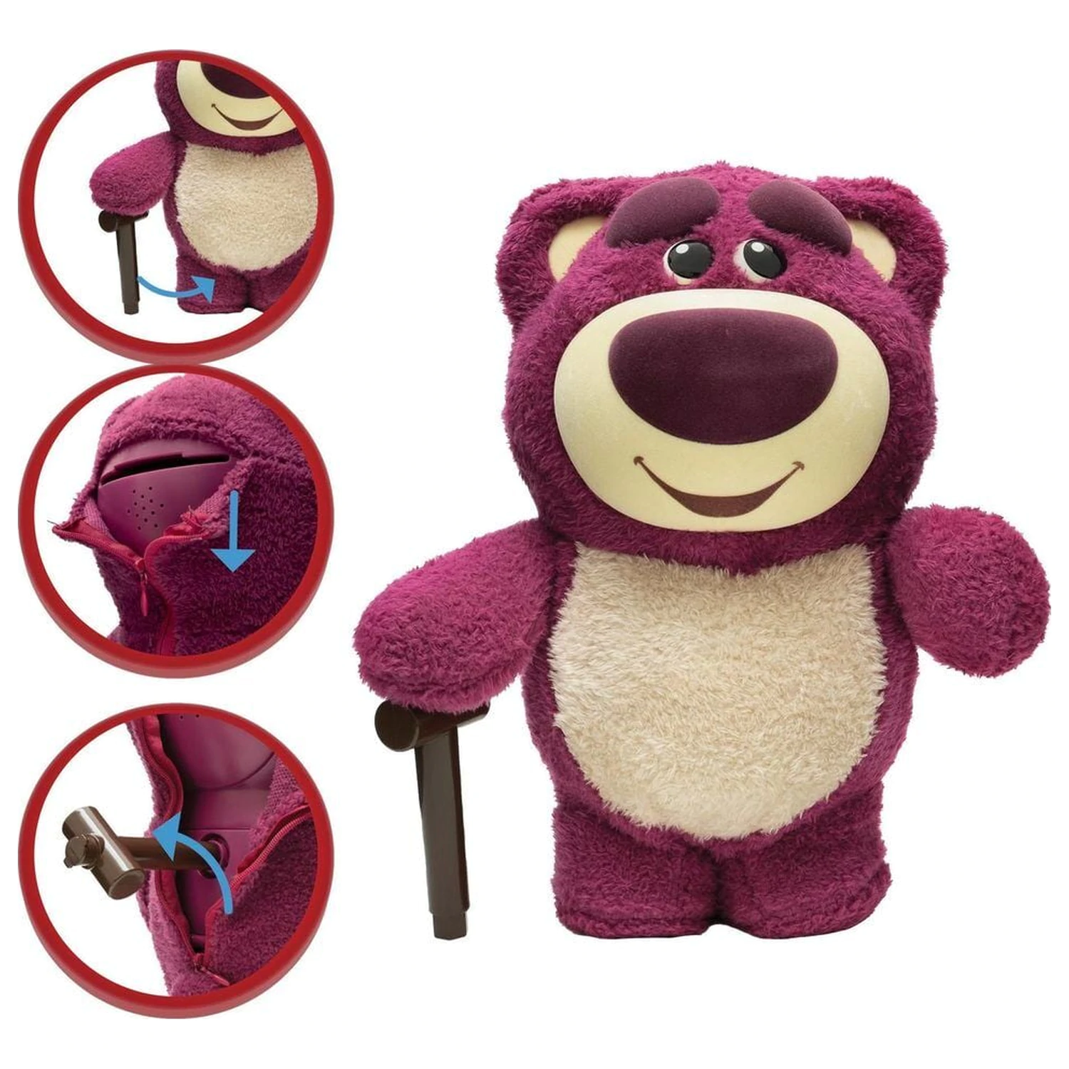 Disney Pixar Toy Story Lotso Electronic Piggy Bank product photo
