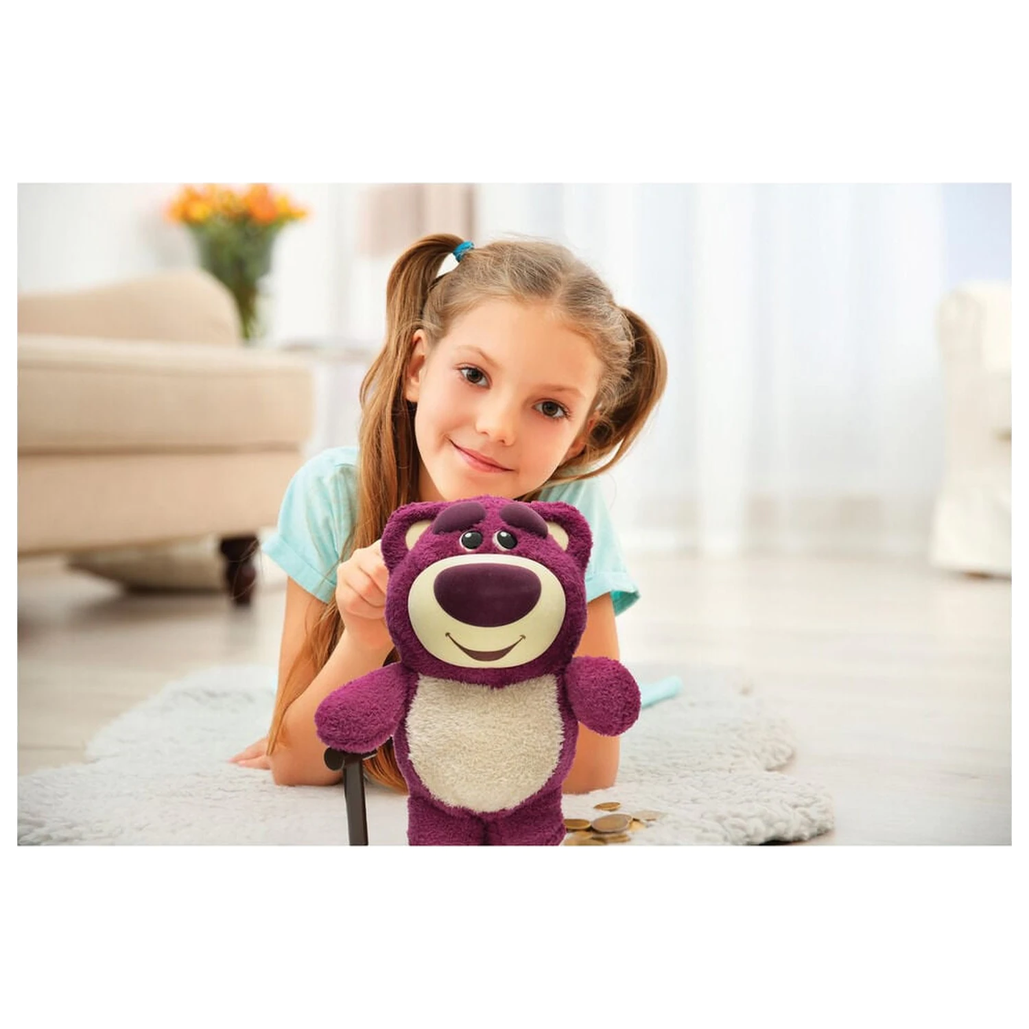 Disney Pixar Toy Story Lotso Electronic Piggy Bank product photo