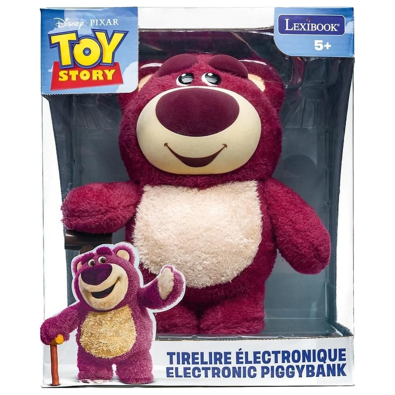 Disney Pixar Toy Story Lotso Electronic Piggy Bank product photo