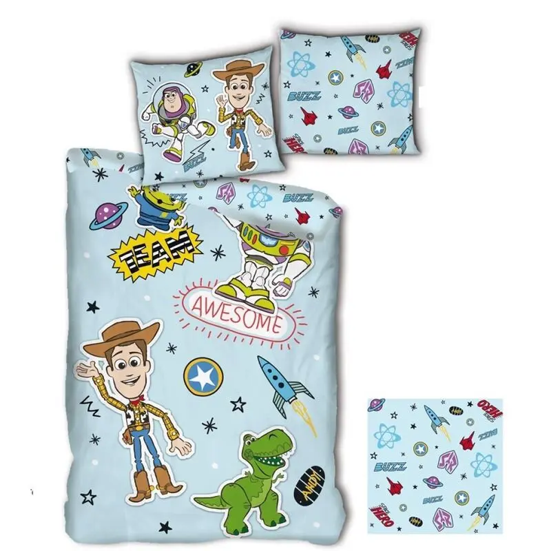 Disney Pixar Toy Story microfibre duvet cover bed 90cm product photo
