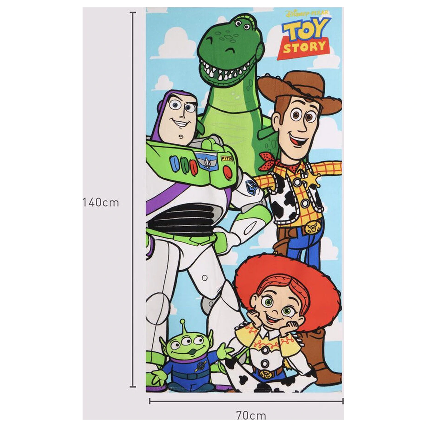 Disney Pixar Toy Story microfibre beach towel product photo