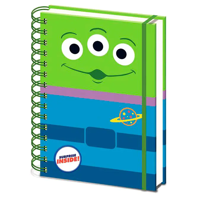 Disney Pixar Toy Story Alien A5 notebook product photo