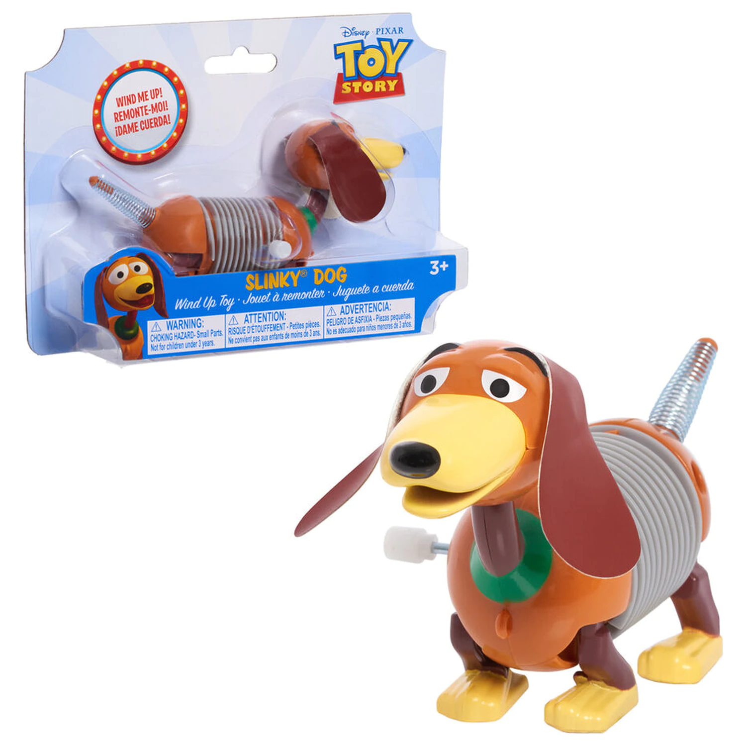 Disney Pixar Toy Story Wind Up Slinky Dog product photo