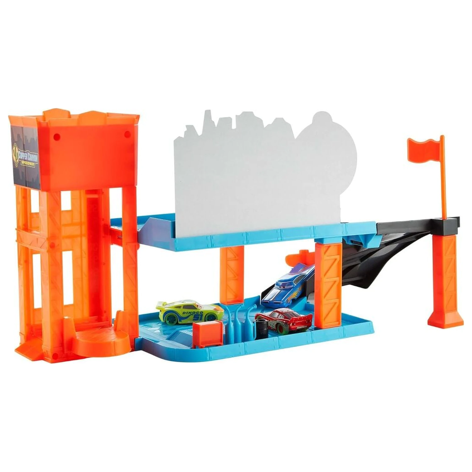 Disney Pixar Cars Copper Canyon Glow workshop playset product photo