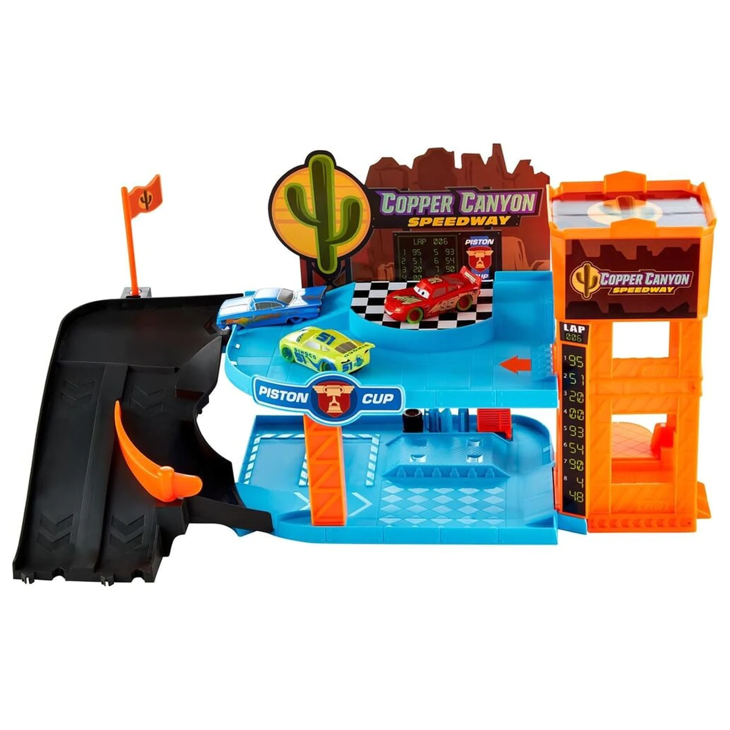 Disney Pixar Cars Copper Canyon Glow workshop playset product photo