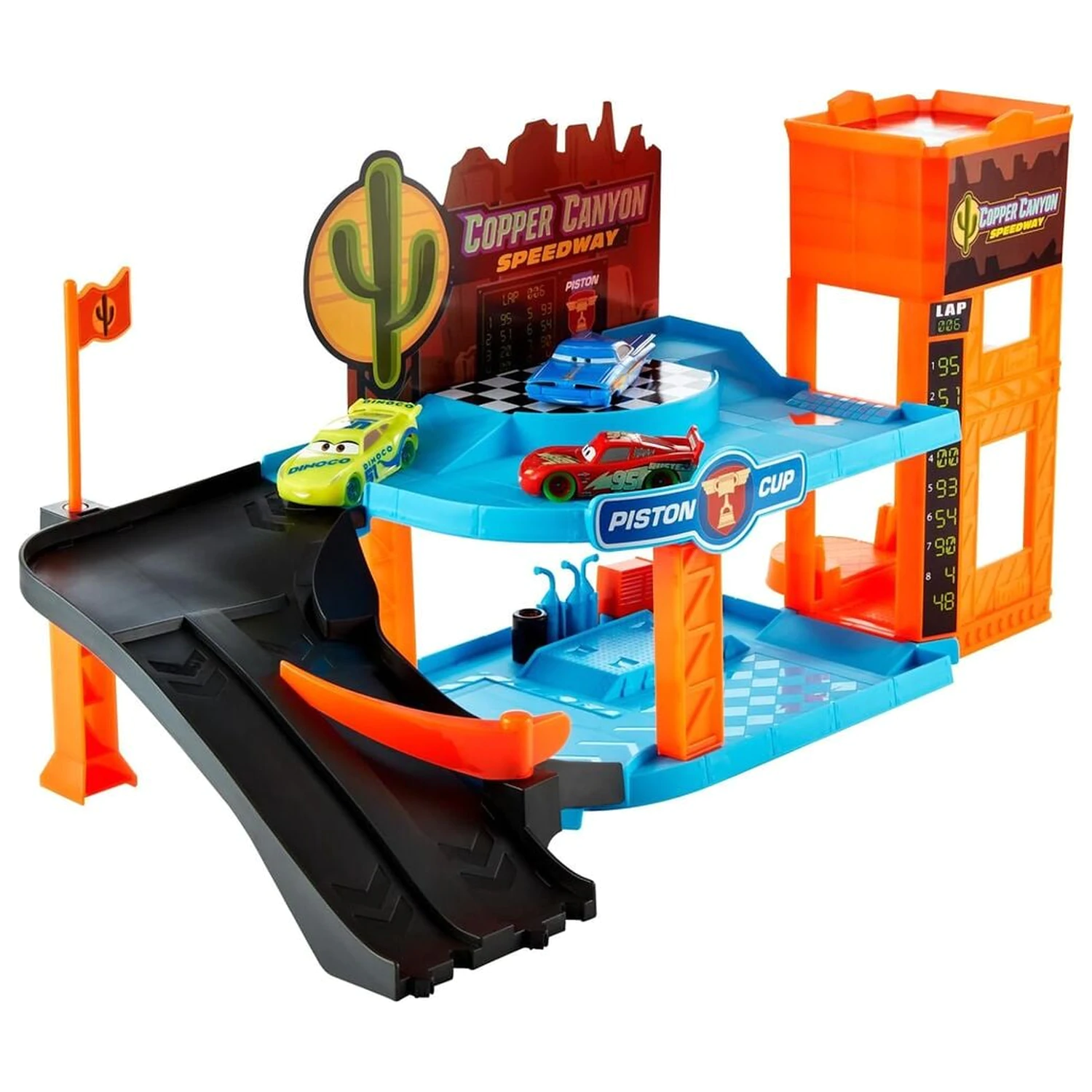 Disney Pixar Cars Copper Canyon Glow workshop playset product photo