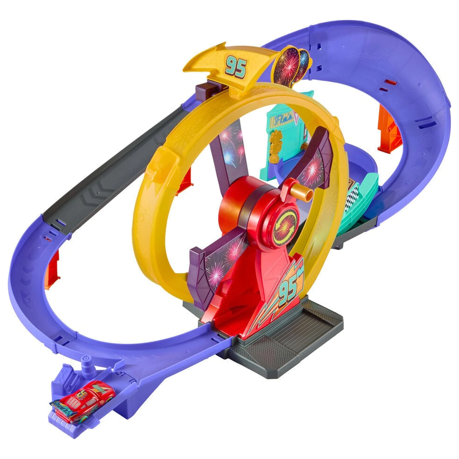 Disney Pixar Cars Lightning McQueen track set product photo