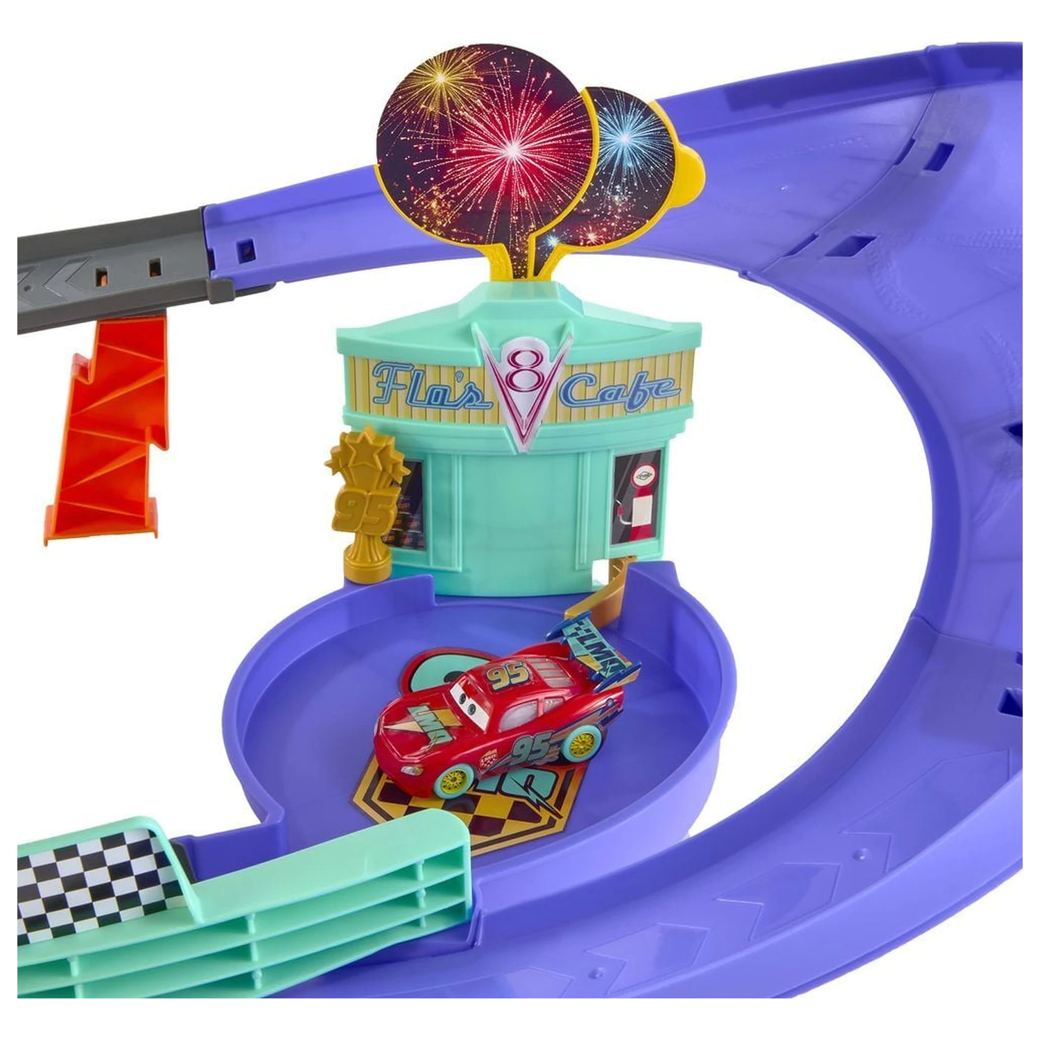 Disney Pixar Cars Lightning McQueen track set product photo