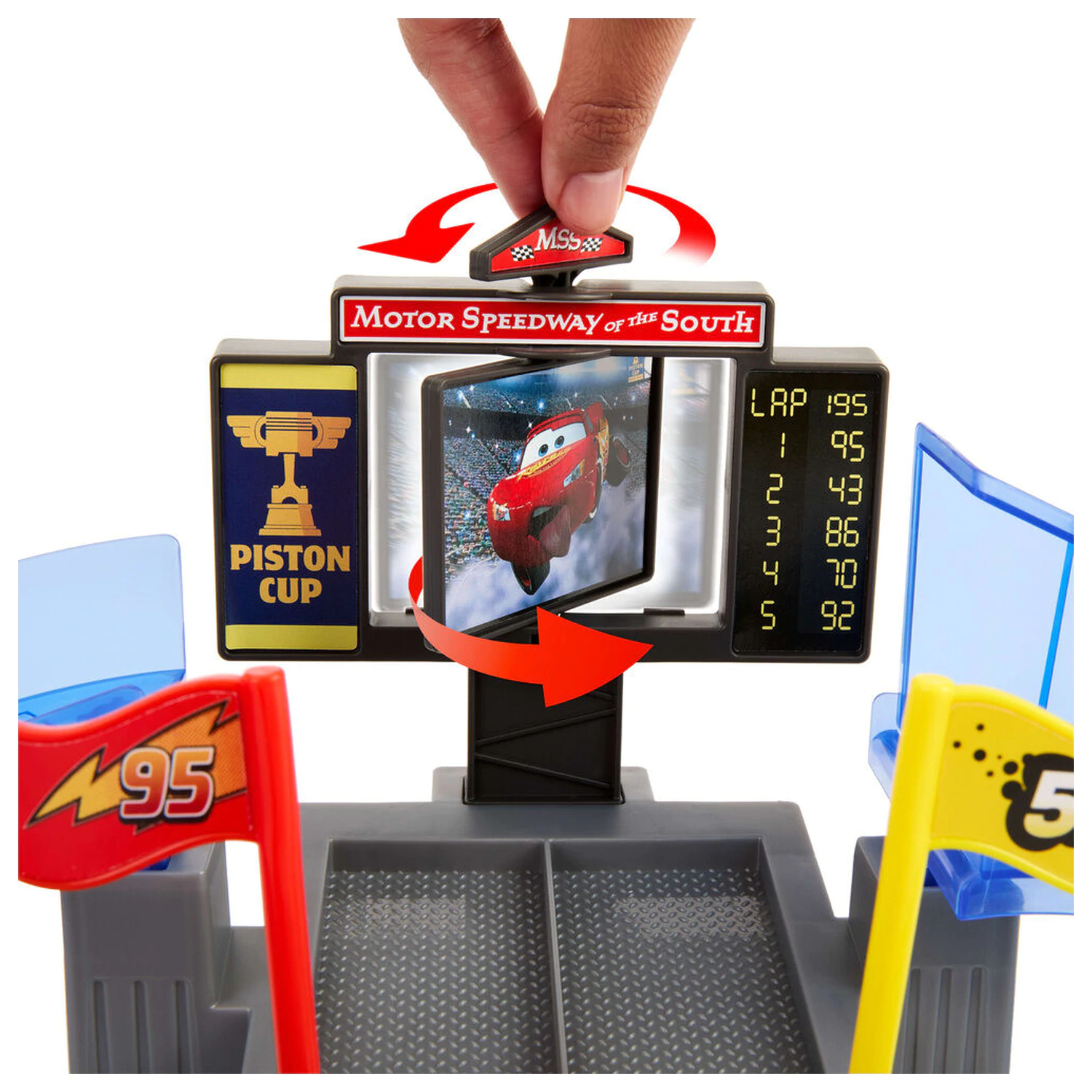 Disney Pixar Cars Piston Cup Stunting Speedway playset product photo