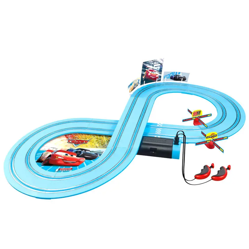 Disney Pixar Cars Rayo & Storm Racing circuit product photo
