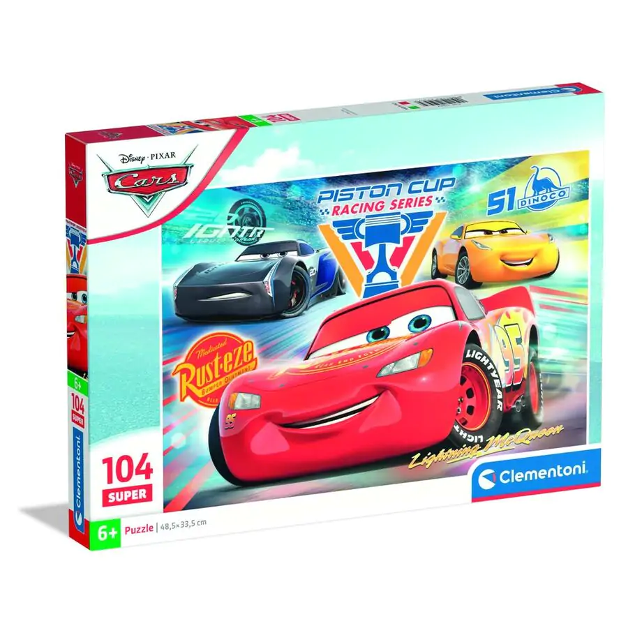 Disney Pixar Cars super puzzle 104pcs product photo