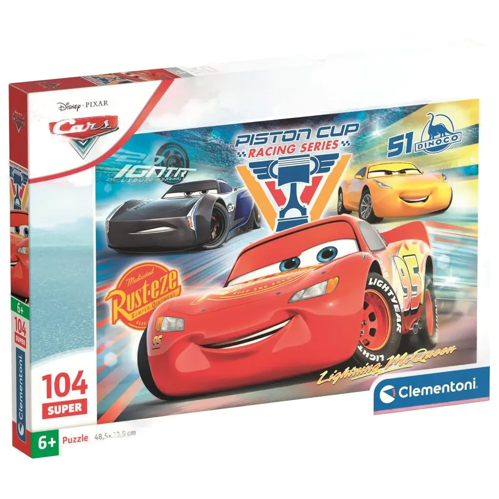 Disney Pixar Cars super puzzle 104pcs product photo