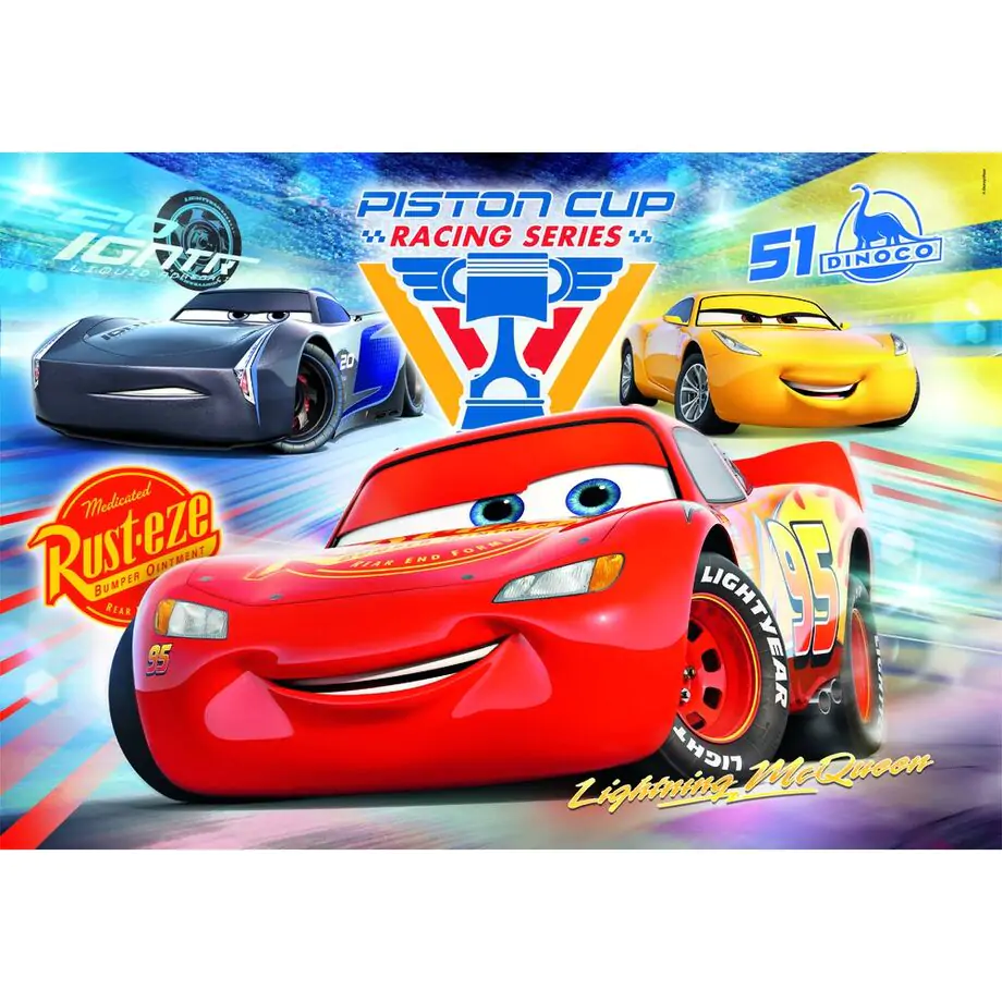 Disney Pixar Cars super puzzle 104pcs product photo