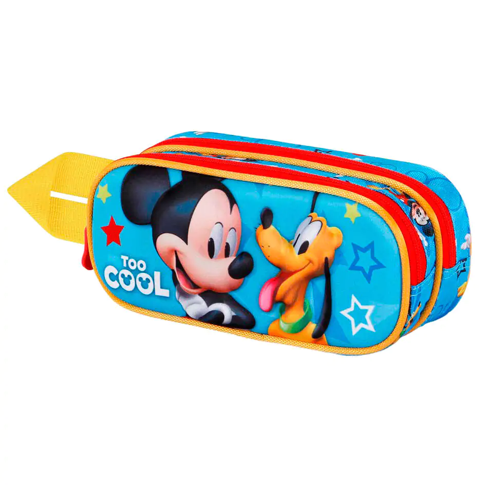 Disney Pluto &amp; Mickey 3D double pencil case product photo