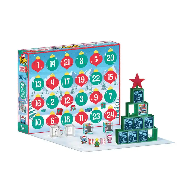 Disney Funko Bitty POP!  Advent Calendar Stitch Holiday product photo