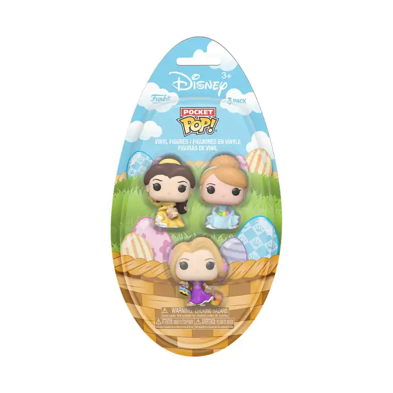 Disney Pocket Funko POP! Vinyl Figure 3-Pack Egg Princess 4 cm termékfotó