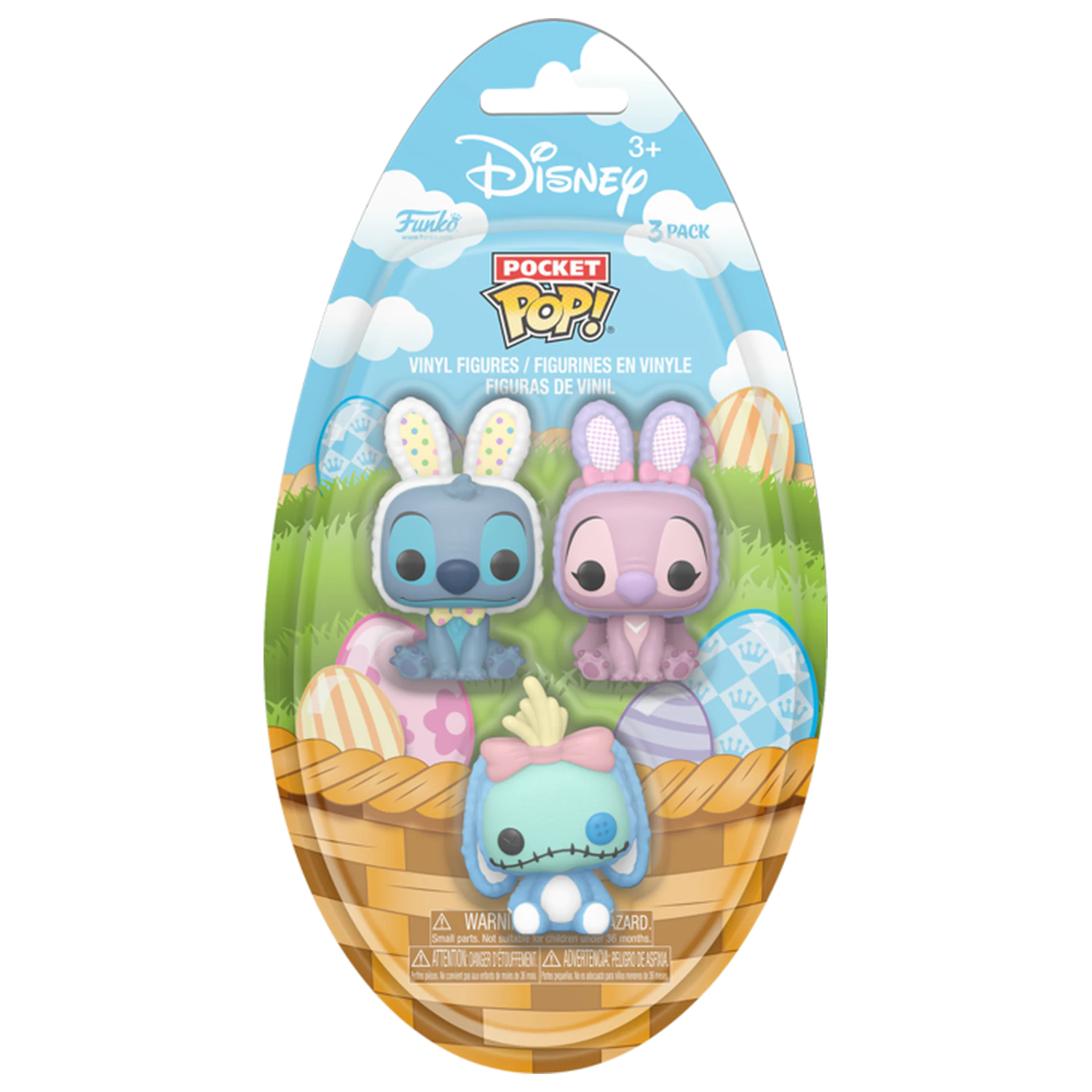 DISNEY Pocket Funko POP! Lilo & Stitch (3pcs) product photo