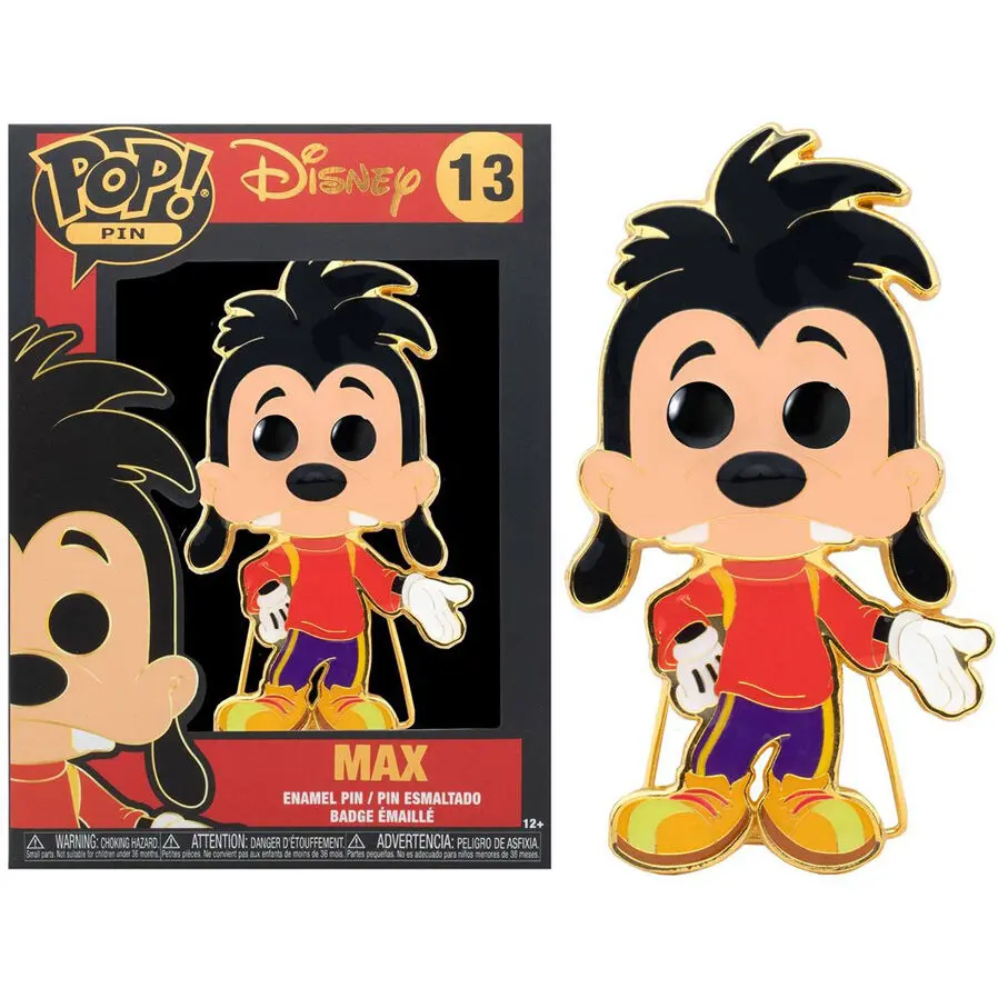 Disney POP! Enamel Pin Goofy Max 10 cm product photo