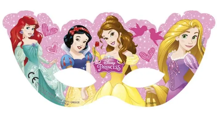 Disney Princess Dreaming, Princess Masks, 6-Piece Face Mask Set product photo