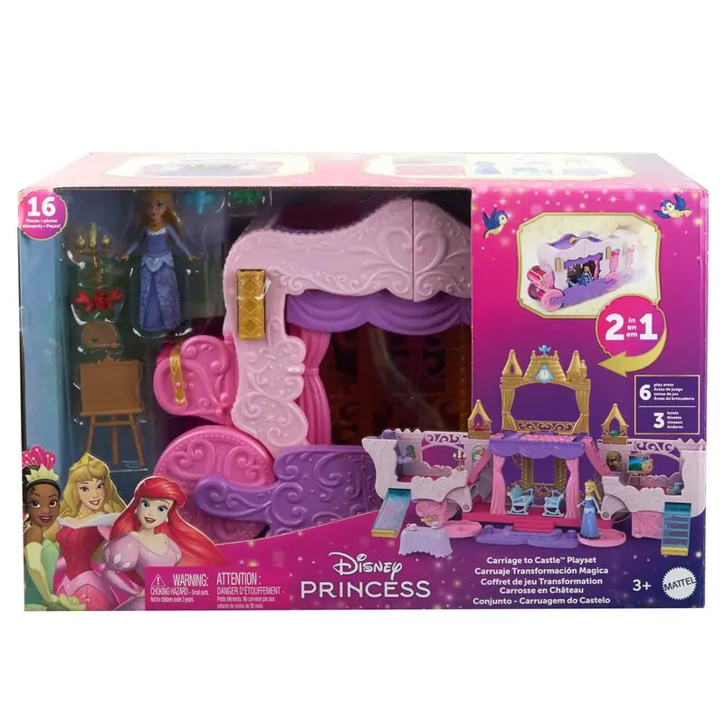 Disney Princess Dolls House carriage Playset product photo
