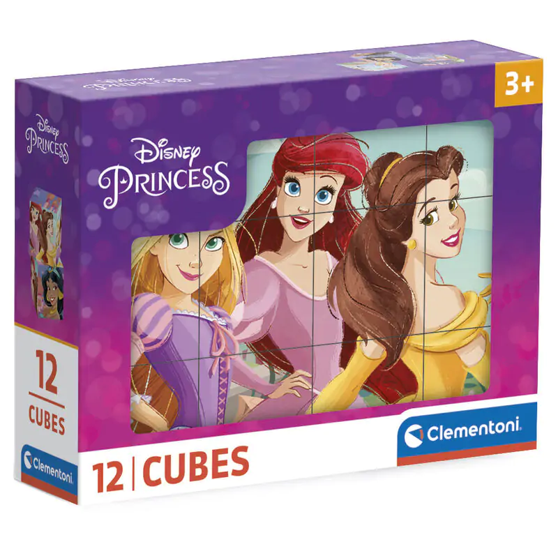 Disney Princesss cube puzzle 12pcs product photo