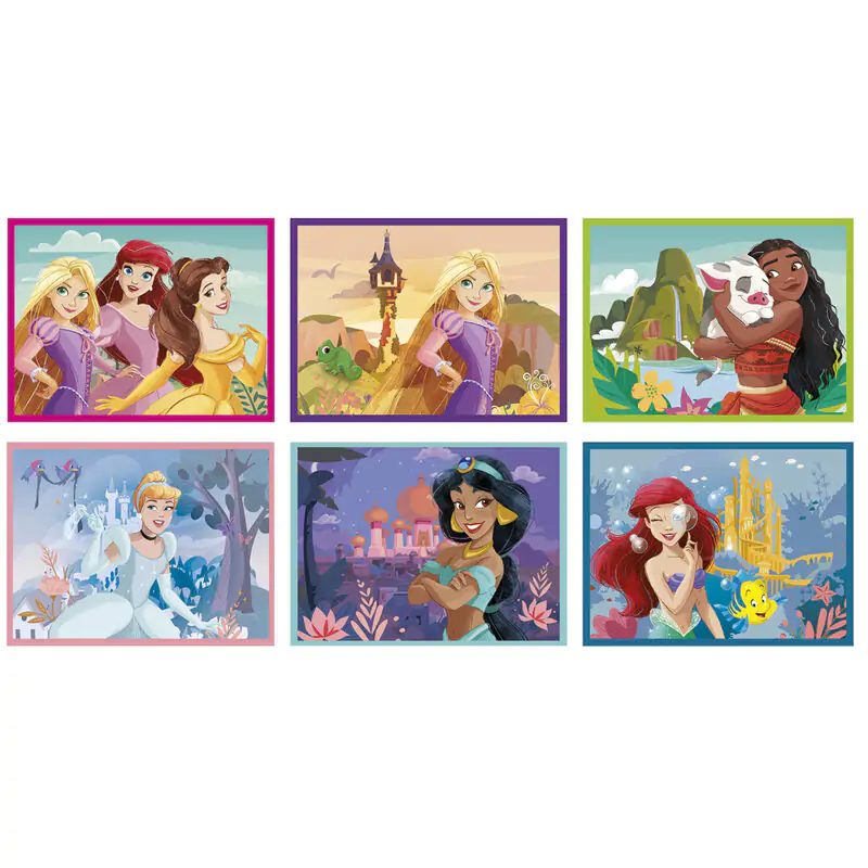 Disney Princesss cube puzzle 12pcs product photo