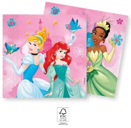 Disney Princess Live your Story, Disney Princess Napkins 20 count 33x33 cm FSC product photo