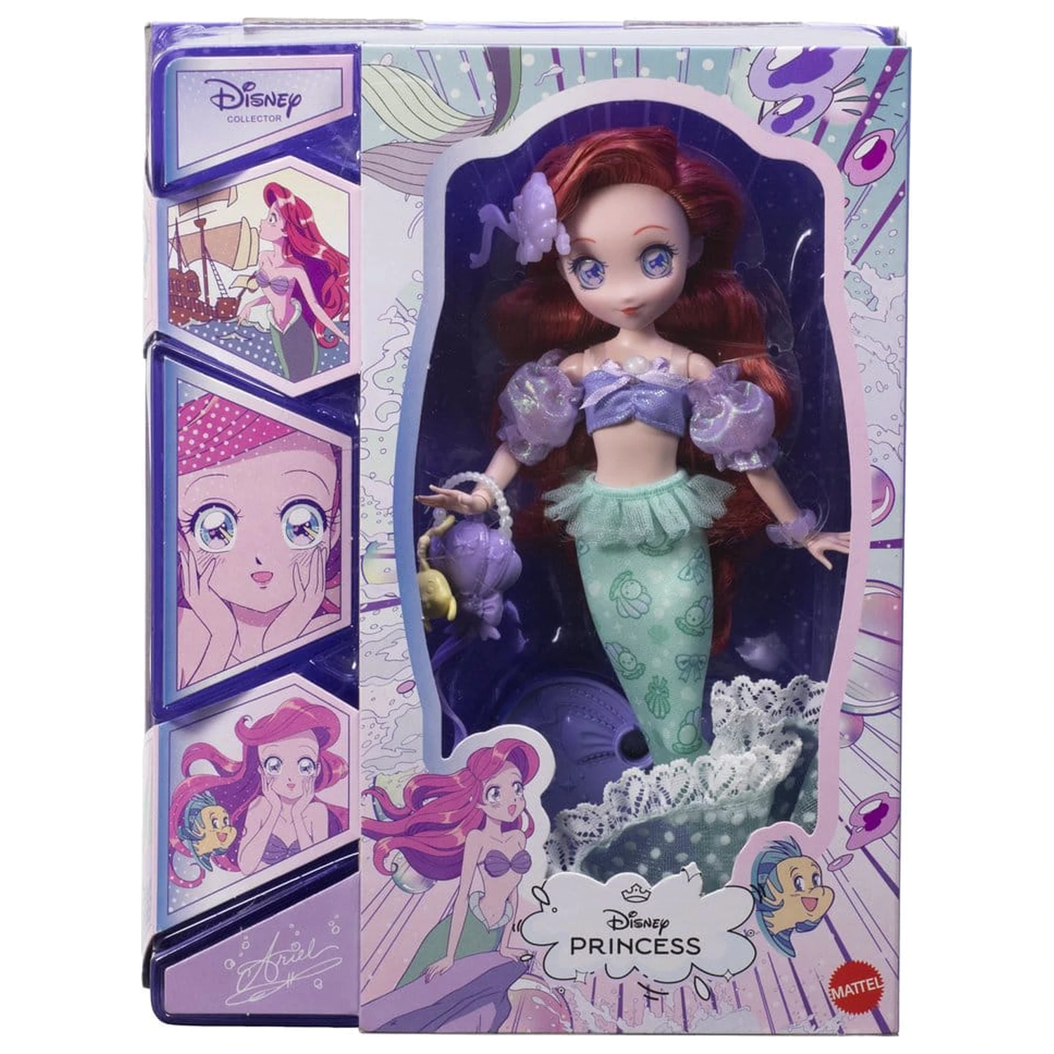 Disney Princess Doll Manga Ariel 22 cm product photo