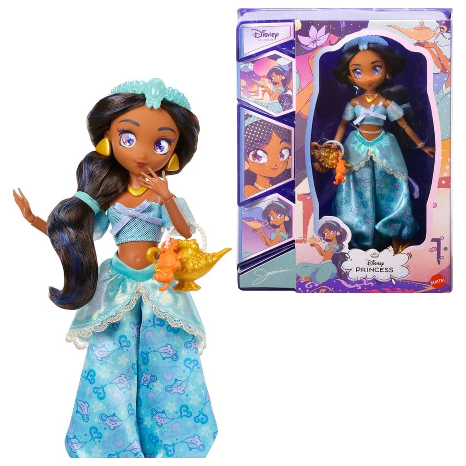 Disney Princess Doll Manga Jasmine 22 cm product photo
