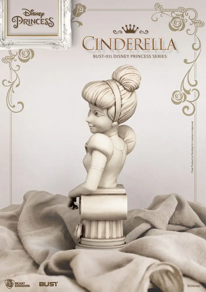 Disney Princess Series PVC Bust Cindarella 15 cm termékfotó