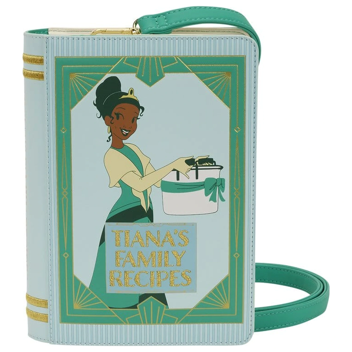 Disney by Loungefly Crossbody Princess Tiana Recipe Book  product photo