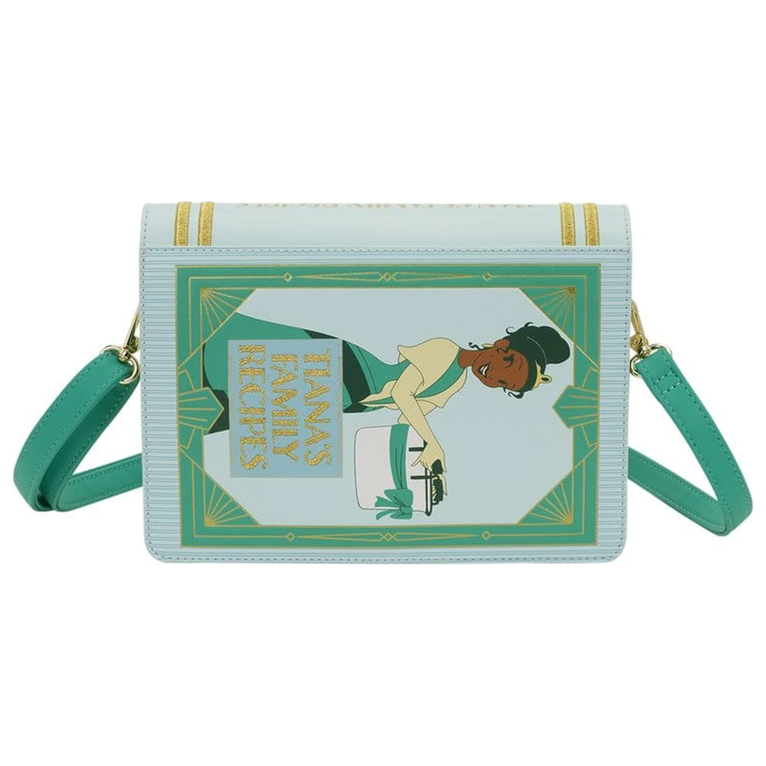 Disney by Loungefly Crossbody Princess Tiana Recipe Book  product photo