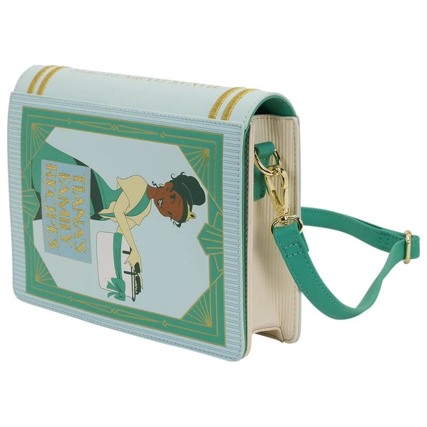 Disney by Loungefly Crossbody Princess Tiana Recipe Book  product photo