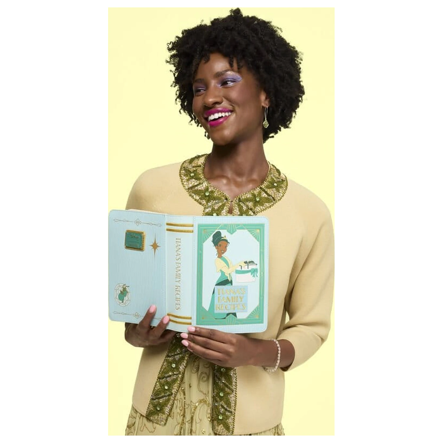 Disney by Loungefly Crossbody Princess Tiana Recipe Book  product photo