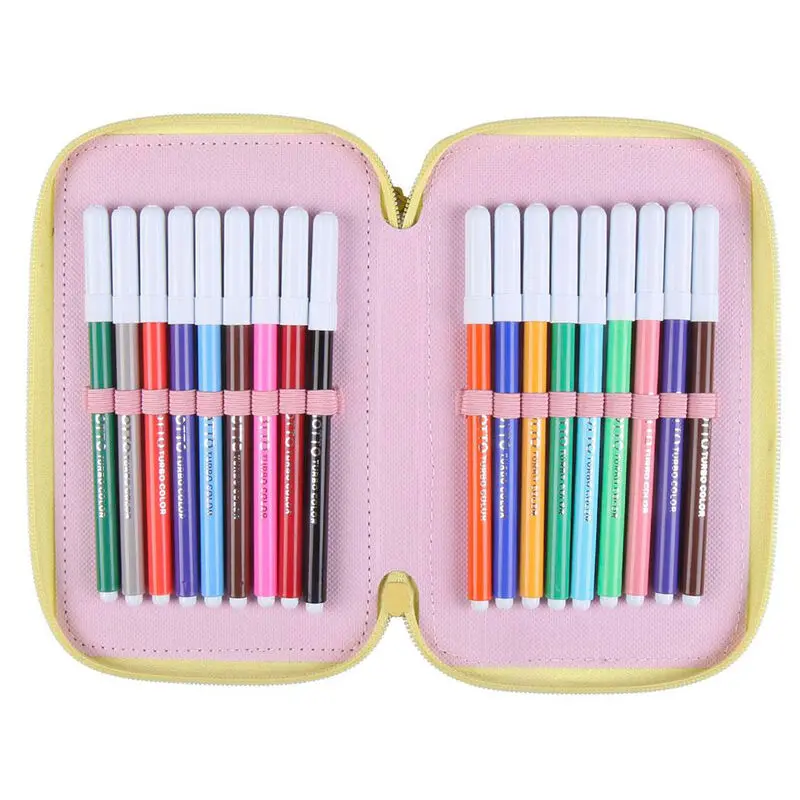 Disney Princesas triple pencil case product photo