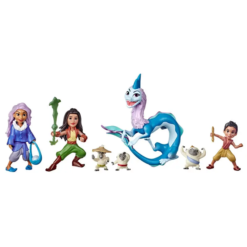 Disney Raya and the Last Dragon Kumandra Story Set figures product photo