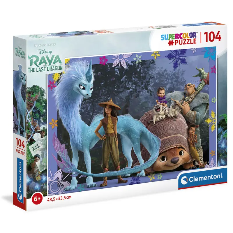 Disney Raya and The Last Dragon puzzle 104pcs product photo