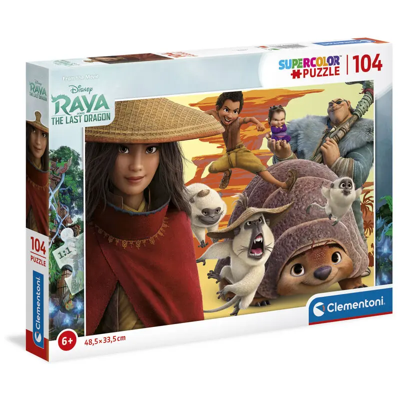 Disney Raya and the Last Dragon puzzle 104pcs product photo