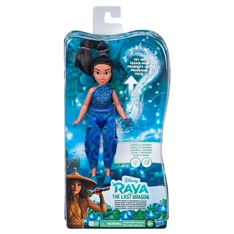 Disney Raya and the Last Dragon Young Raya and Kumandra Flower figure termékfotó