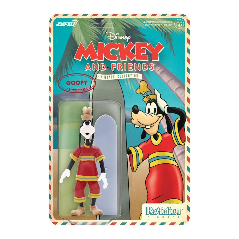 Disney ReAction Action Figure Wave 2 Vintage Collection - Goofy (Hawaiian Holiday) 10 cm product photo