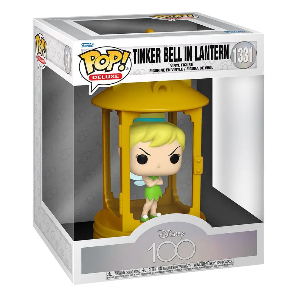 Disney's 100th Anniversary POP! Deluxe Vinyl Figure Peter Pan- Tink Trapped 9 cm termékfotó